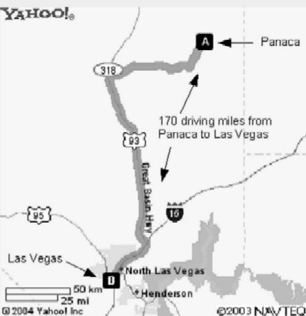 Panaca and Las Vegas